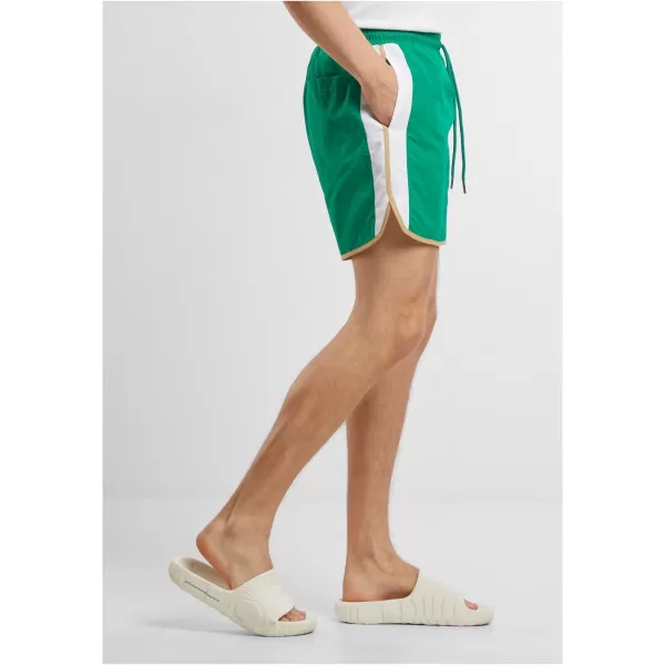  Badeshorts für Herren URBAN CLASSICS TB7348 FROSCH GRÜN 