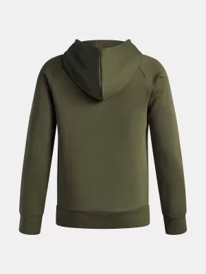 Jungen-Sweatshirt UNDER ARMOUR UA RIVAL FLEECE BL HOODIE 1379791-390 GRÜN