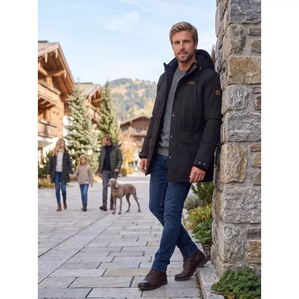  Herren-Winterjacke ALTISPORT GERRY SCHWARZ 