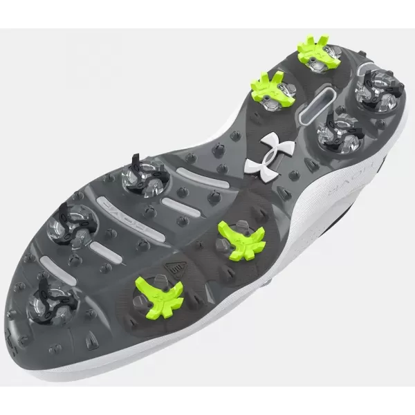  Herrenschuhe UNDER ARMOUR UA DRIVE PRO WIDE 3026919-100 WEIß 