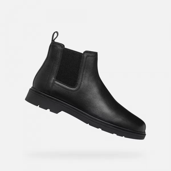  Herren-Stiefeletten GEOX SPHERICA EC1 SCHWARZ 