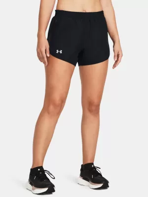 Damen-Shorts UNDER ARMOUR UA FLY BY 3'' SHORTS 1382438-001 SCHWARZ