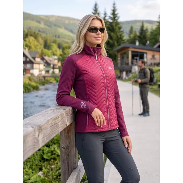  Damenjacke ALTISPORT GAIL BURGUND 