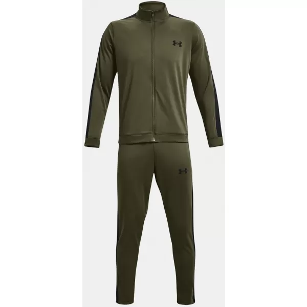  Herren-Set UNDER ARMOUR UA KNIT TRACK SUIT 1357139-390 GRÜN 