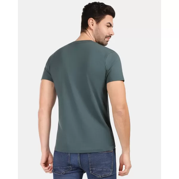  Herren-T-Shirt KILPI SPACER-M ZM0305KI DUNKELGRÜN 