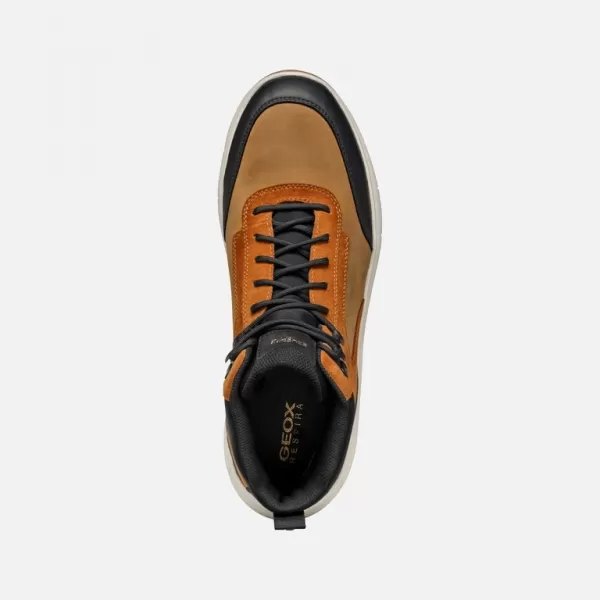  Herren-Stiefeletten GEOX SPHERICA 4X4 ABX BRAUN 