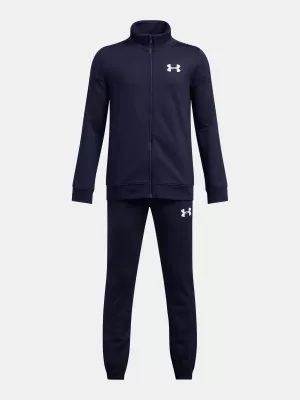 Jungen-Set UNDER ARMOUR UA RIVAL KNIT TRACK SUIT BLAU