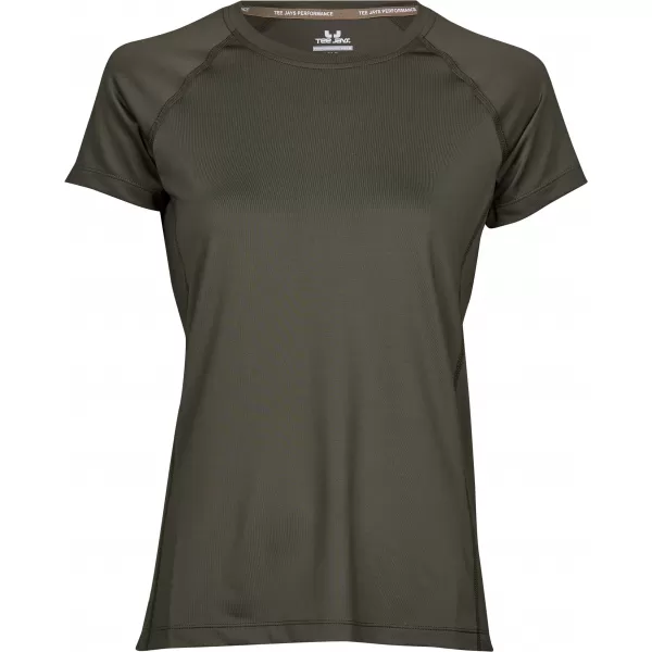  Damen-T-Shirt TEE JAYS | TJ 7021 TIEFGRÜN 