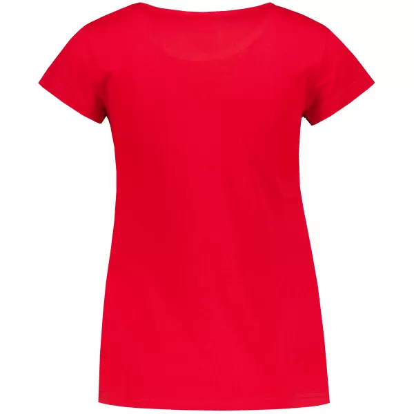  Frauen t -Shirt mit kurzen Ärmeln ALTISPORT ALW192122 ROT 