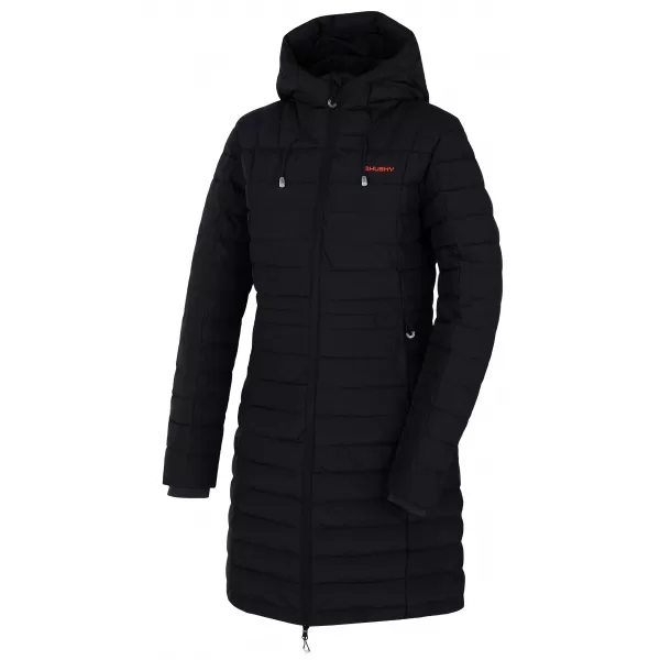  Damenmantel HUSKY DAILI L SCHWARZ 
