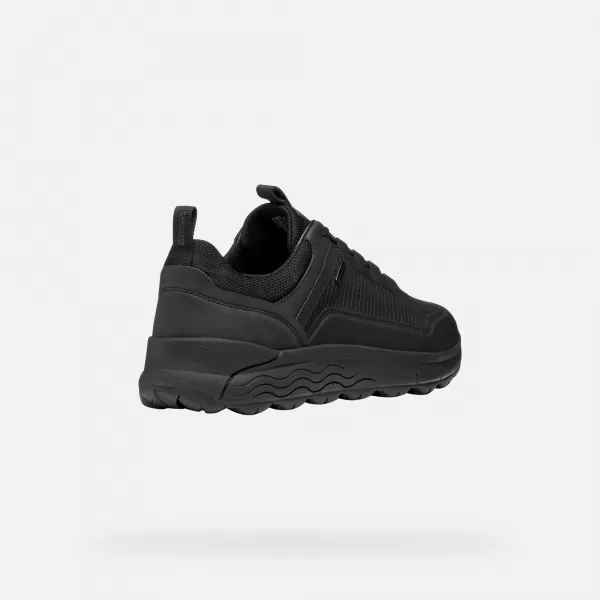  Herren-Sneaker GEOX SPHERICA 4X4 ABX G011289 SCHWARZ 