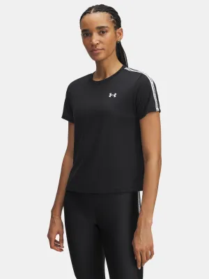 Damen-T-Shirt UNDER ARMOUR UA TECH WM TAPE SS 6003915-001 SCHWARZ
