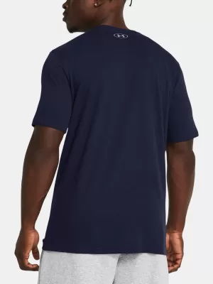 Herren-T-Shirt UNDER ARMOUR UA GL FOUNDATION UPDATE SS 1382915-410 BLAU