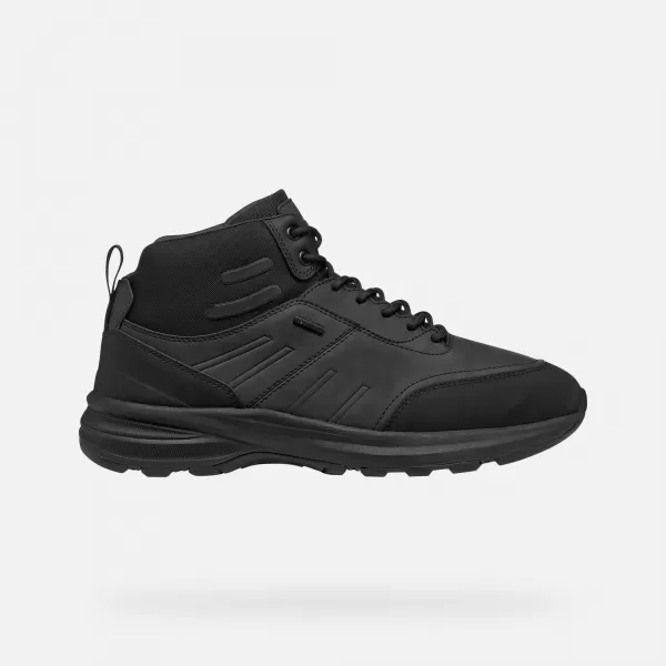  Herren-Sneaker GEOX SENALES ABX G011434 SCHWARZ 