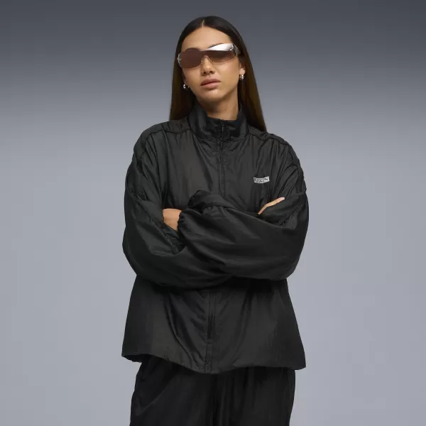  Damenjacke PUMA X ROSÉ T7 TRACK JACKET 63379301 PUMA SCHWARZ 