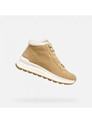 Damen-Sneaker GEOX SPHERICA ACTIF X2 G009706 HELLBRAUN
