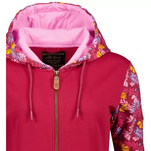  Damen-Sweatshirt ALTISPORT GALAH BURGUND 
