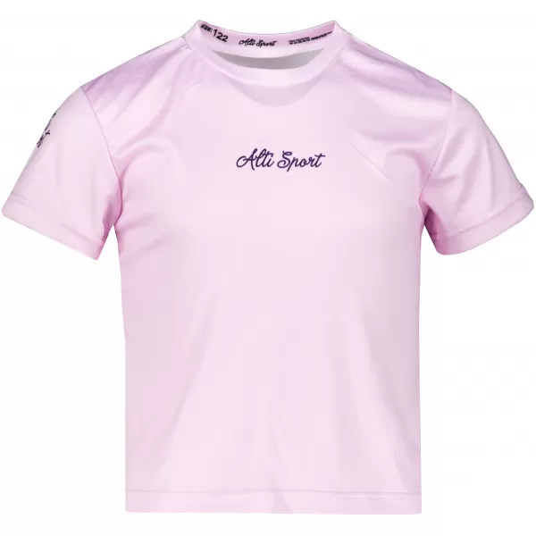  Funktionaler t -Shirt -Prämie von Kindern ALTISPORT VOJ/ALK075TR01 BABY PINK 