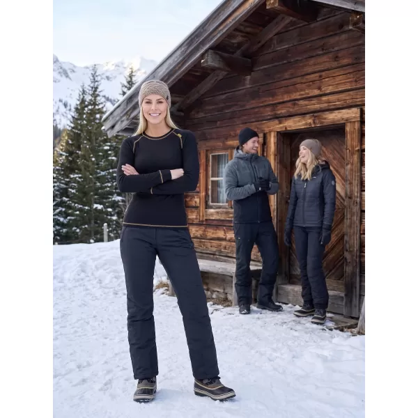  Thermo-Set für Damen ALTISPORT GOLDA SCHWARZ/GOLD 