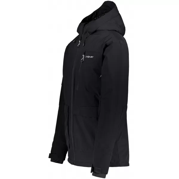  Herren-Winterjacke ALTISPORT GAL SCHWARZ 