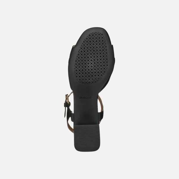  Damensandalen GEOX NEW ERAKLIA 50 T SCHWARZ 
