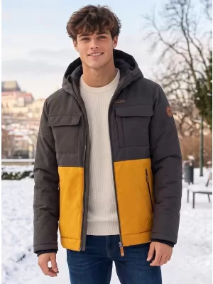 Herren-Winterjacke KIXMI VOLKER SENF