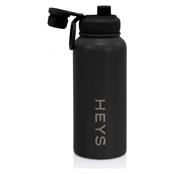  Thermosflasche HEYS AQUA WATER BOTTLE SCHWARZ 