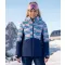 Winterjacke für Damen ALTISPORT GELSI DUNKELBLAU