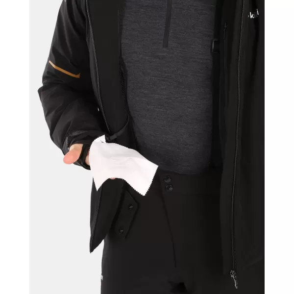  Herren-Skijacke KILPI TURNAU-M ZM0110KI SCHWARZ 