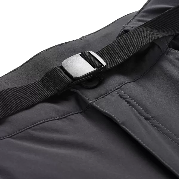  Softshellhose für Herren ALPINE PRO AKAN 2 DUNKELGRAU 