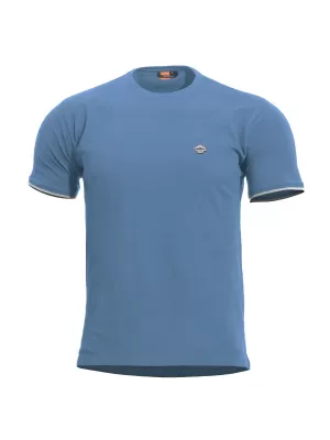 T-Shirt PENTAGON LEVANTES CREWNECK STRIPES K09026 MORGENBLAU