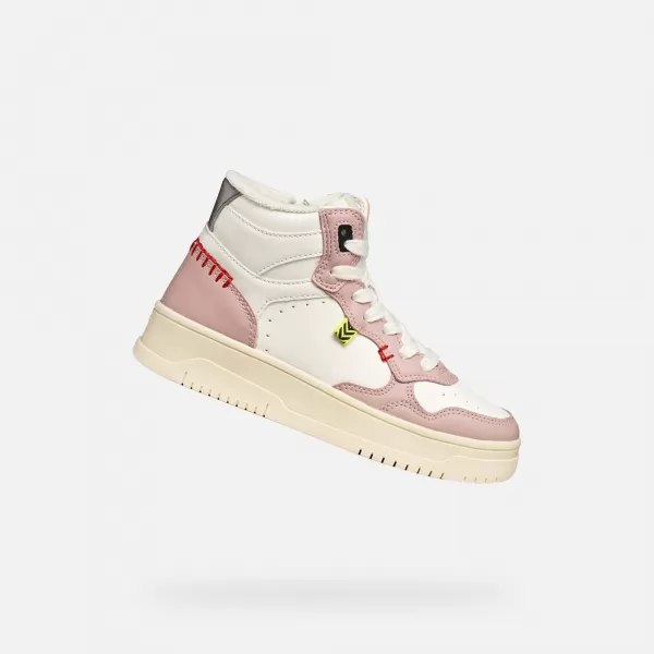  Mädchen-Sneaker GEOX LESTRELLA J56NLA000BCC0674 WEIß 