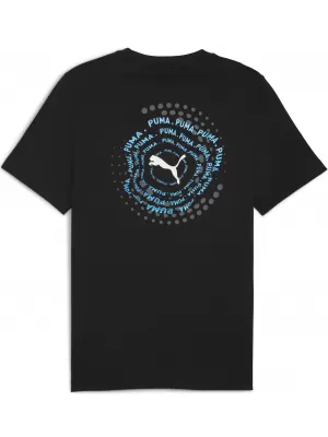 Herren-T-Shirt PUMA GRAPHIC EXECUTION TEE 68804201 PUMA SCHWARZ