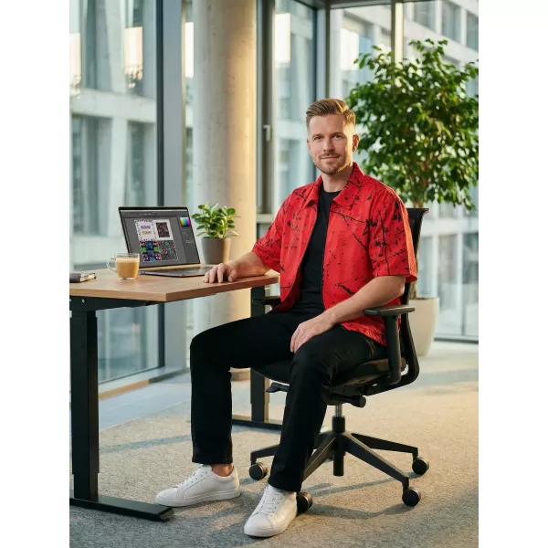  Premium-Herrenhemd ALTISPORT VOJ/ALM034KOS01 ROT 