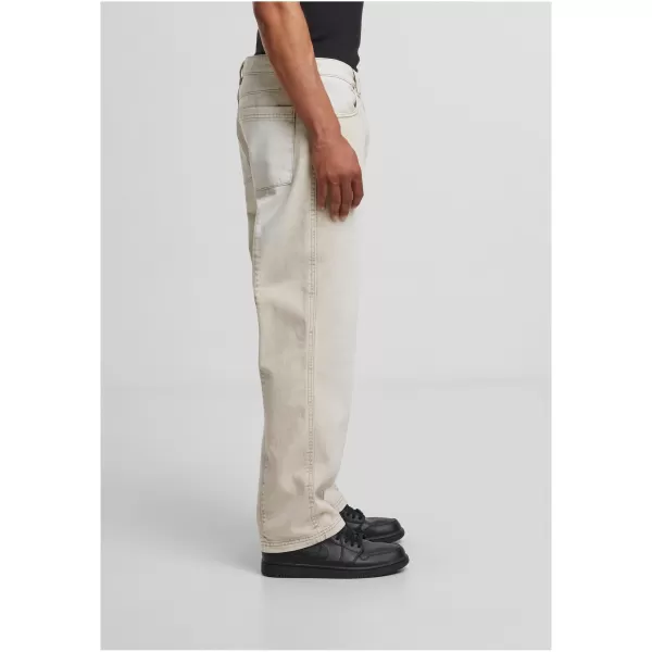  Jeans URBAN CLASSICS TB7605 WEIß SCHMUTZIG GEWASCHEN 