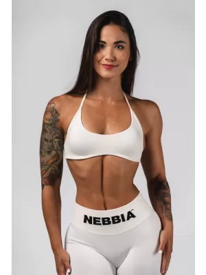 Nahtloser Lift-up-Sport-BH FLOW SEAMLESS 495 CREAM Nebbia
