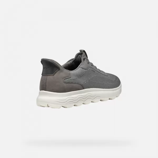  Herren-Sneaker GEOX SPHERICA PLUS DUNKELGRAU 