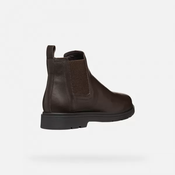  Herrenschuhe GEOX SPHERICA EC1 G006535 DUNKELBRAUN 