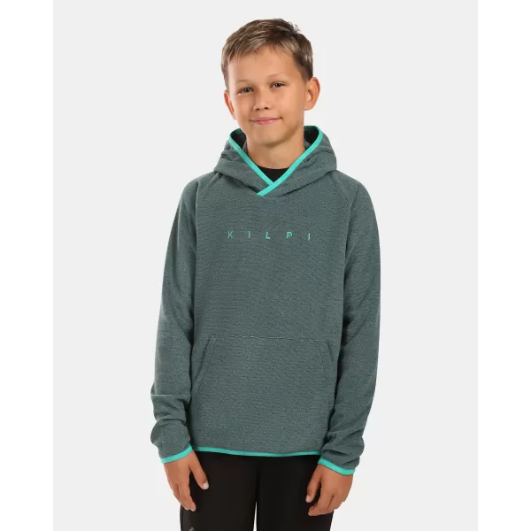  Fleece-Sweatshirt für Jungen KILPI FLOND-JB ZJ0202KI GRÜN 