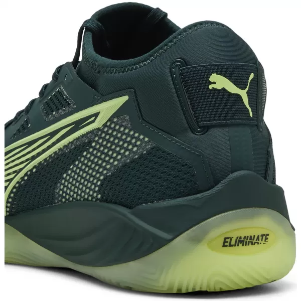  Herrenschuhe PUMA ELIMINATE NITRO SQD 4 10843801 GRÜN/SPRUDELIG/WEIß/SILBER 