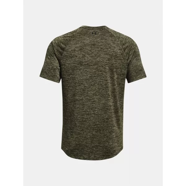  Herren-T-Shirt UNDER ARMOUR UA TECH 2.0 SS TEE 1326413-390 GRÜN 