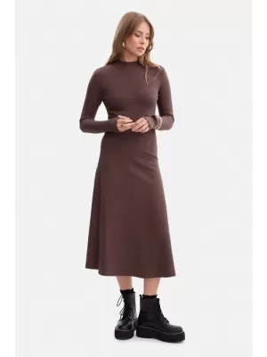 Kleid BEWEAR B299 BRAUN