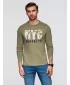 Hemd OMBRE OM-LSPT-0131 OLIVE