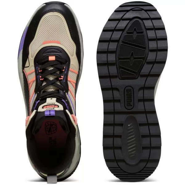  Stiefel PUMA TRINITY MID HYBRID 39232703 MÜSLIR/SCHWARZ/FEURIGE KORALLE 