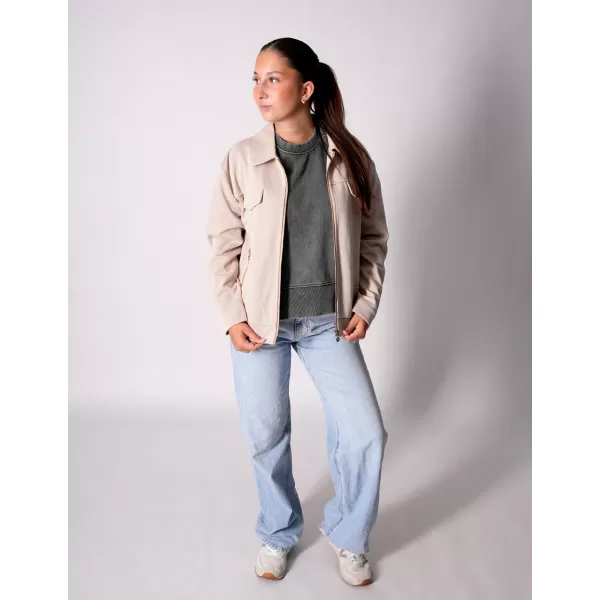  Damen-Sweatshirt KIXMI VERITY HELLBEIGE 