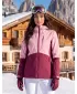 Winterjacke für Damen ALTISPORT GELSI BURGUND