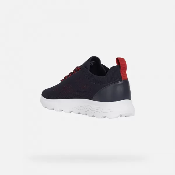 Herren-Sneaker GEOX SPHERICA G002561 DUNKELBLAU 