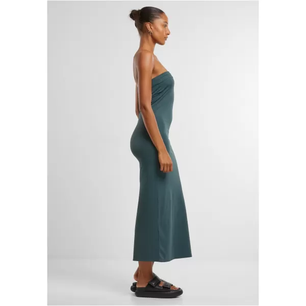  Kleid URBAN CLASSICS TB7468 FLASCHENGRÜN 