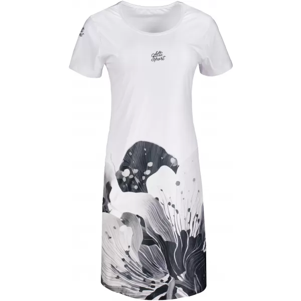  Erweitertes Premium-T-Shirt für Damen ALTISPORT VOJ/ALW090SAT02 WEIß 