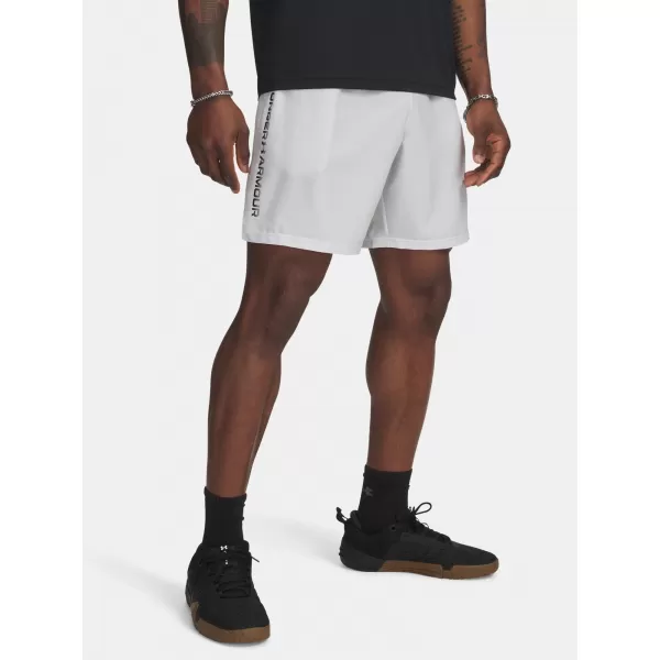  Herrenshorts UNDER ARMOUR UA TECH WOVEN WORDMARK SHORT 1383356-023 GRAU 